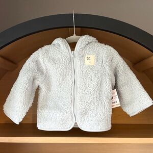✨$14✨NWT•Bliss by Garanimals Baby Zip-Up Fleece Hoodie | 12M